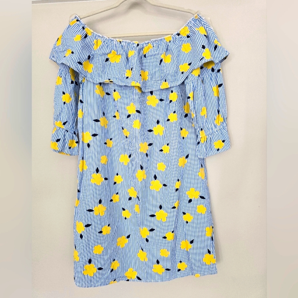 Crown & Ivy Off-Shoulder Shift Dress